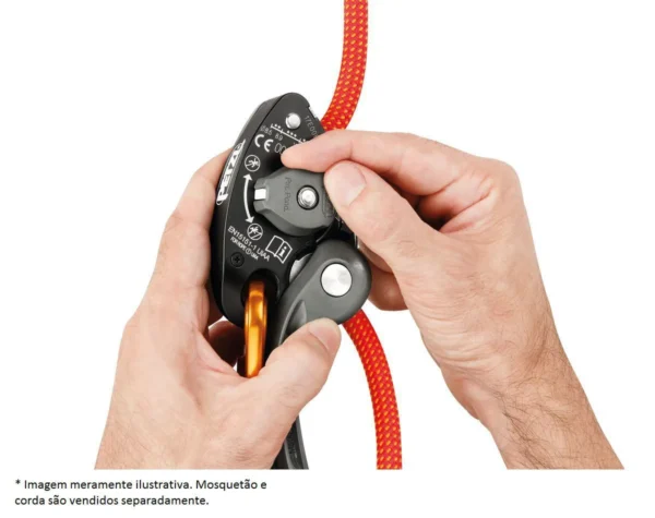 Assegurador Para Escalada Grigri Plus Função Anti Pânico - Petzl - Imagem 3