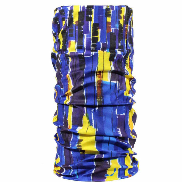 Bandana Faixas Azul e Amarelo - 3z