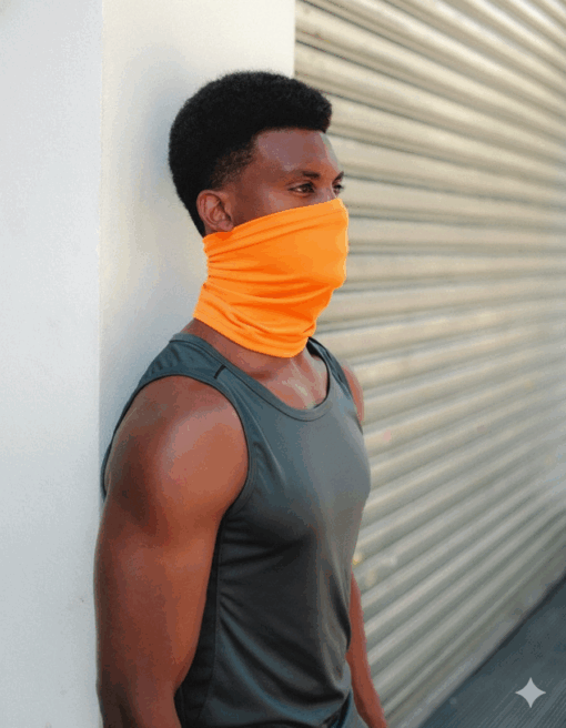 Bandana Drycool Laranja Fluorescente - Buff - Imagem 3