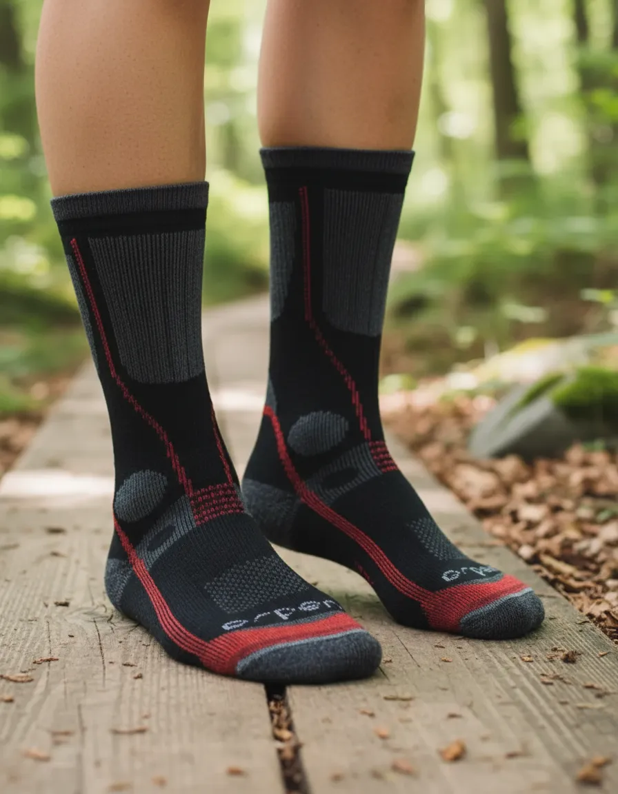 Meia T3 All Season Trekker Preta - Lorpen - Imagem 3