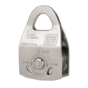Polia Simples Aço Inox Roll S - Ultra Safe