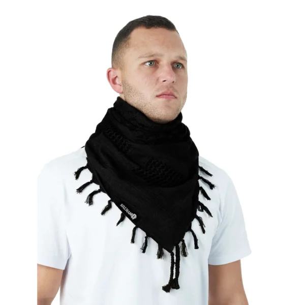 Shemagh Mirage Digital All Black - Invictus