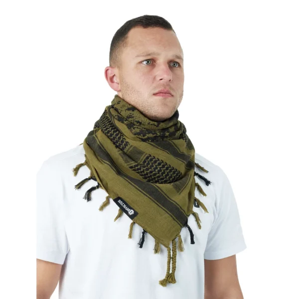 Shemagh Mirage Digital Verde Oliva - Invictus