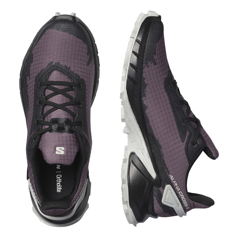 Tênis Alphacross 4 Feminino Roxo - Salomon - Imagem 6