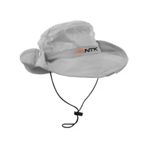 Chapéu Panamá Com 5 Led Embutidos Cinza - Ntk