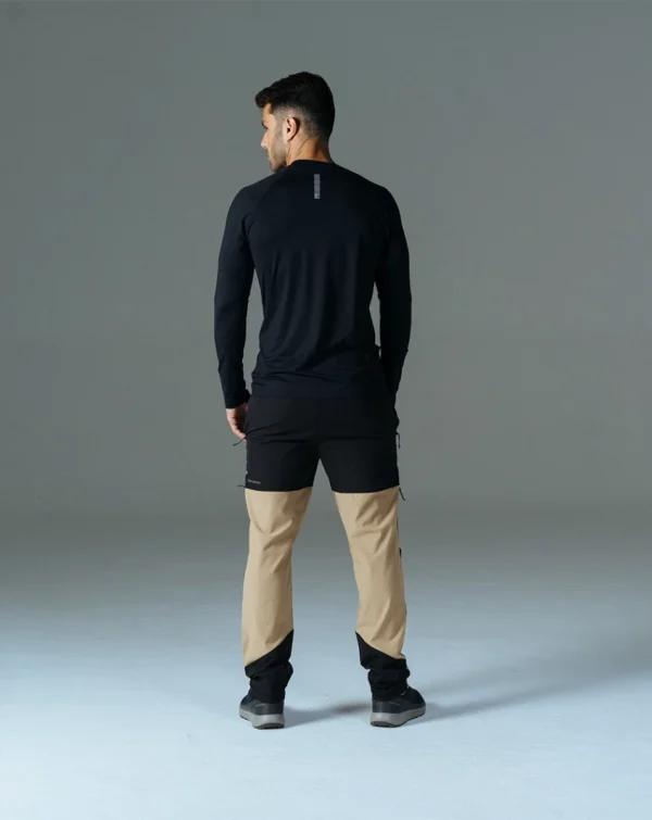 Calça Masculina Hiker Preto e Cáqui - Galapagos - Imagem 5