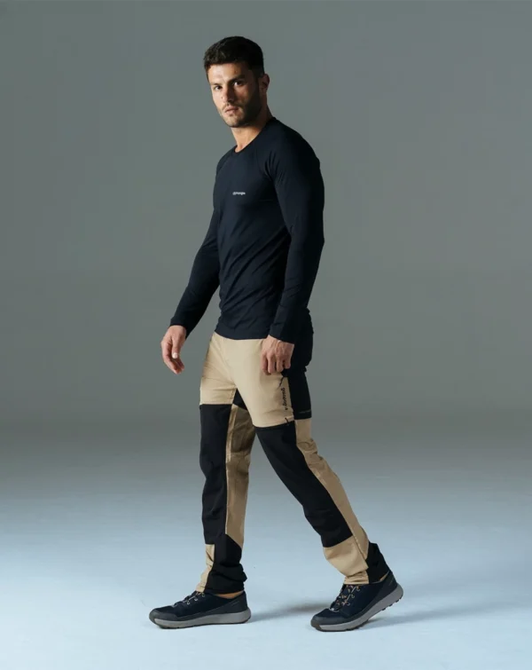 Calça Masculina Hiker Preto e Cáqui - Galapagos - Imagem 6