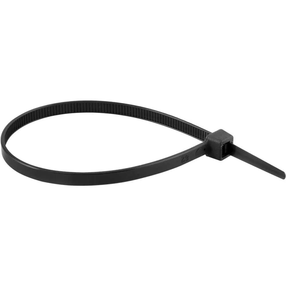 Abraçadeira de Nylon 4,8mm X 200mm 100un Preta - Vonder