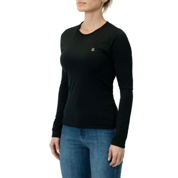 Blusa Segunda Pele Feminina Thermo Comfort Preta - Invictus