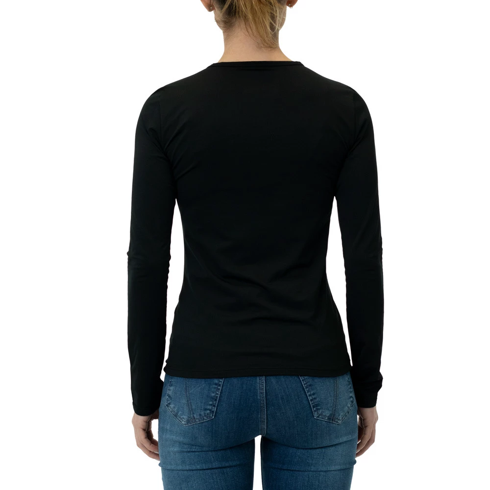 Blusa Segunda Pele Feminina Thermo Comfort Preta - Invictus - Imagem 3