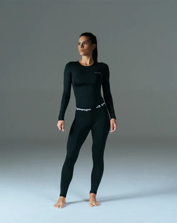 Calça Feminina Segunda Pele Thermo Lithium Preta - Galapagos - Imagem 5