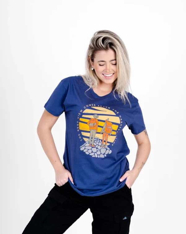 Camiseta "All Gender" Best View Azul Marinho - Galapagos - Imagem 5