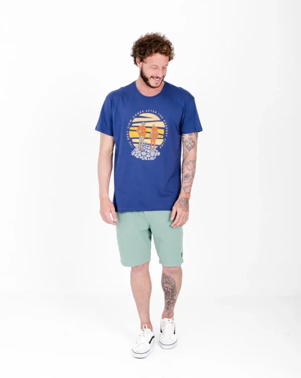 Camiseta "All Gender" Best View Azul Marinho - Galapagos - Imagem 6