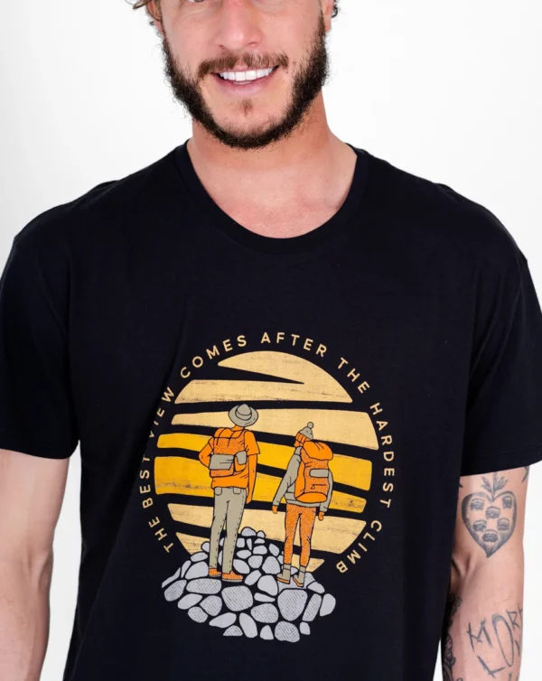 Camiseta "All Gender" Best View Preta - Galapagos - Image 5