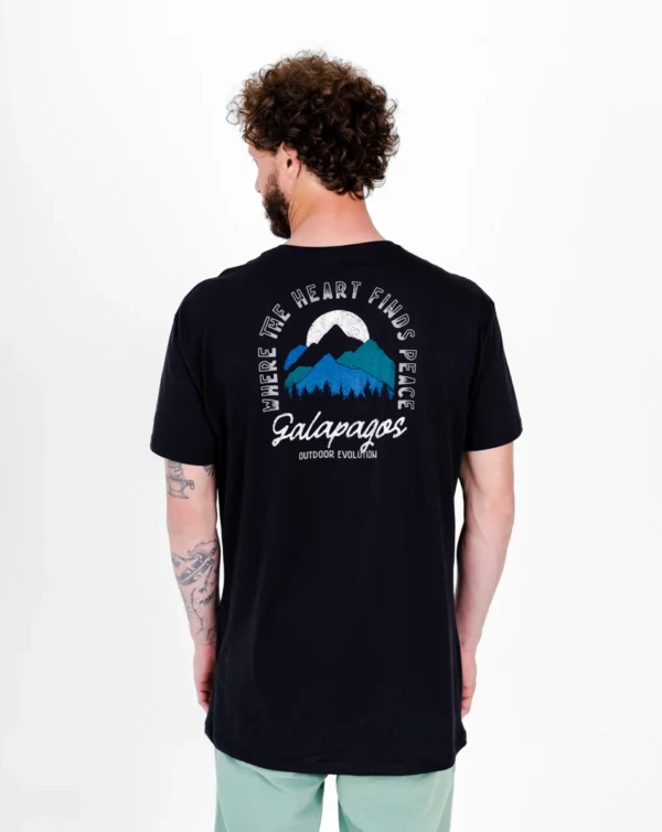 Camiseta "All Gender" Peace Place Preta - Galapagos
