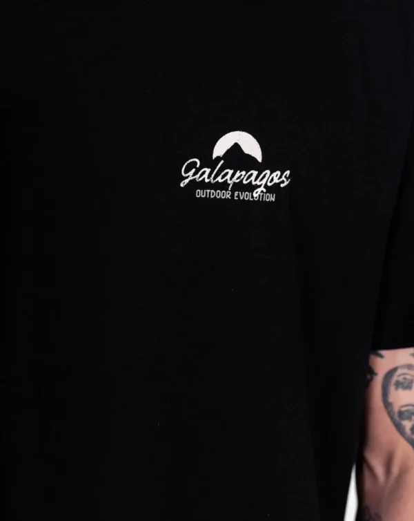 Camiseta "All Gender" Peace Place Preta - Galapagos - Imagem 4