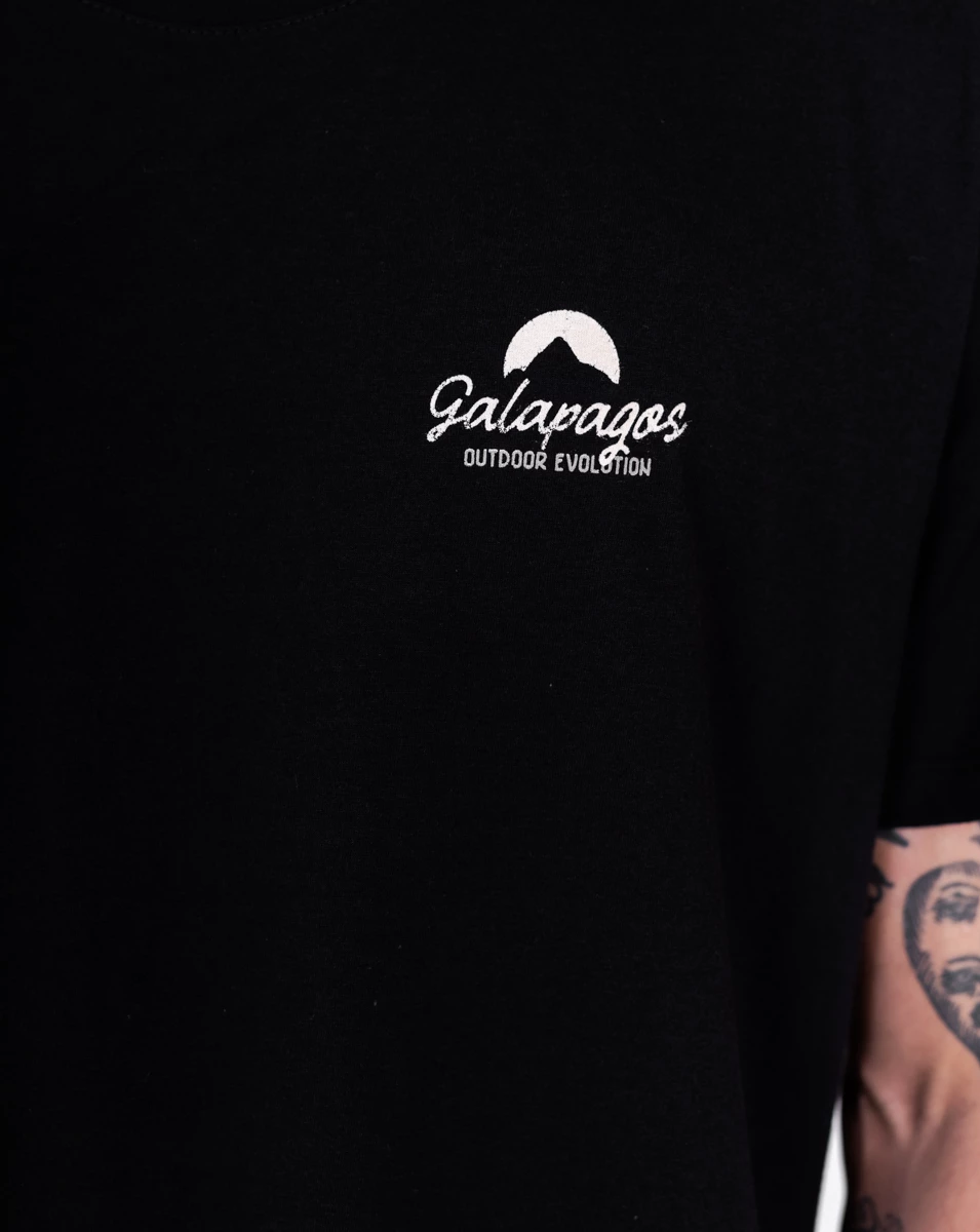 Camiseta "All Gender" Peace Place Preta - Galapagos - Imagem 4