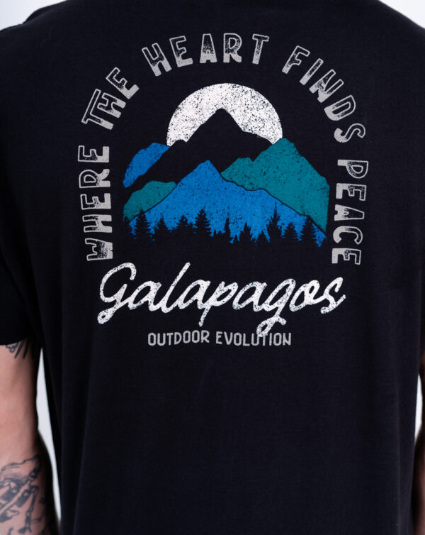 Camiseta "All Gender" Peace Place Preta - Galapagos - Imagem 5