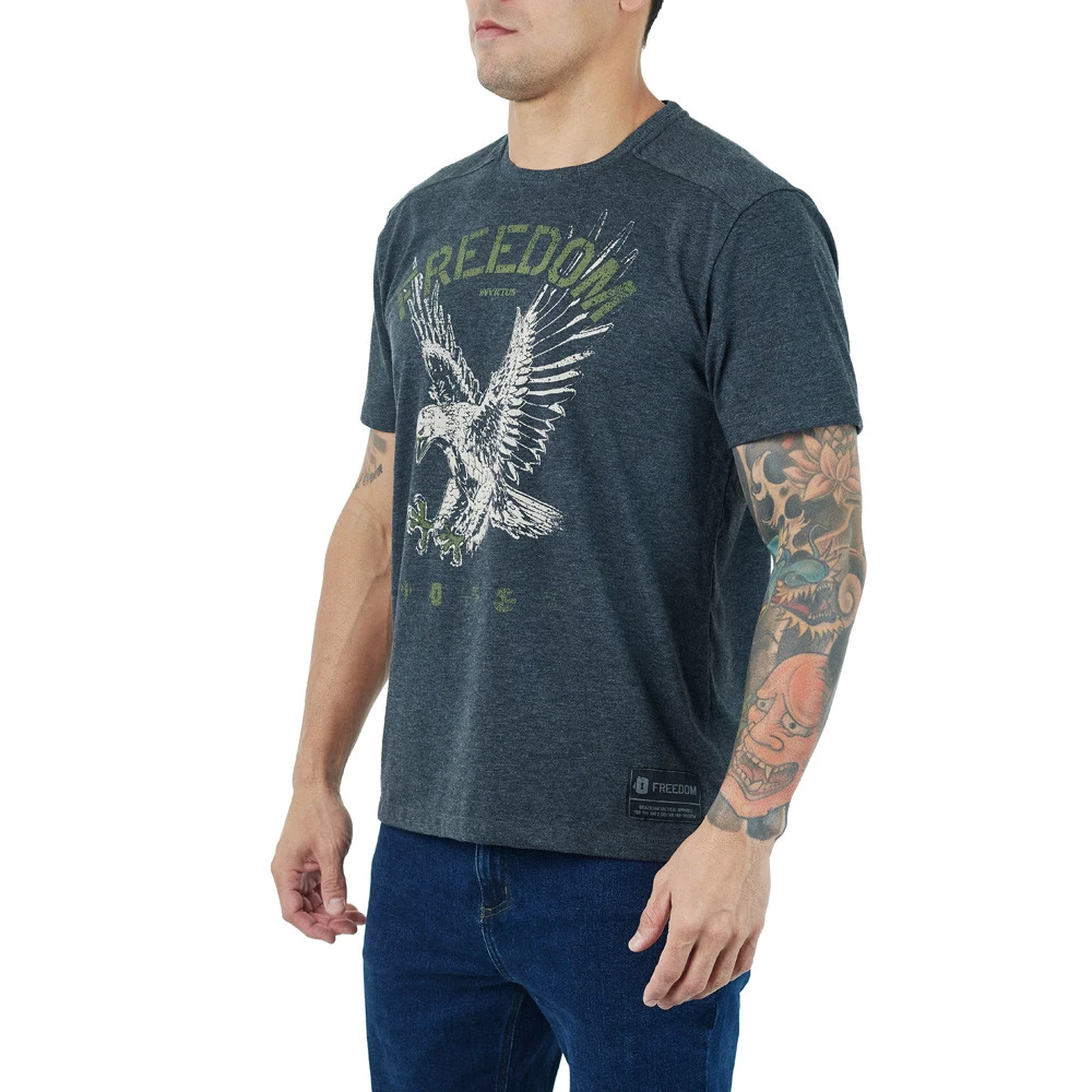 Camiseta Freedom Eagle Cinza - Invictus - Imagem 2