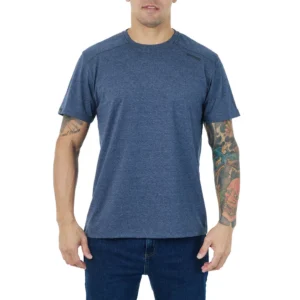 Camiseta Basic Type Azul Mescla - Invictus