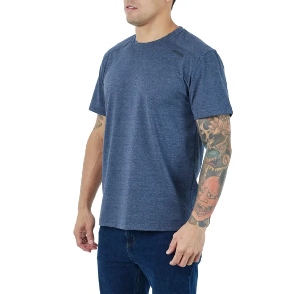 Camiseta Basic Type Azul Mescla - Invictus - Imagem 2