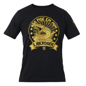 Camiseta Não Pise em Mim Preta - Brforce