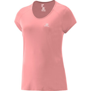 Camiseta Thermo SS Feminina Rosa - Salomon