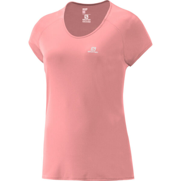 Camiseta Thermo SS Feminina Rosa - Salomon