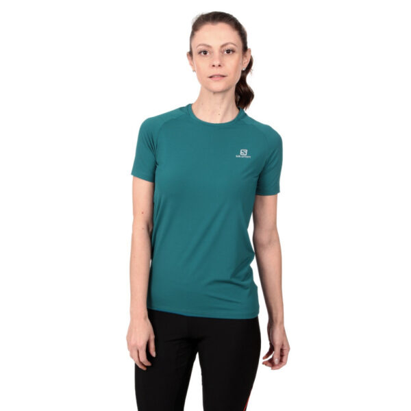 Camiseta Thermo SS Feminina Rosa - Salomon - Imagem 3