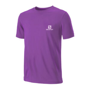 Camiseta Trainning SS Masculina Vinho - Salomon