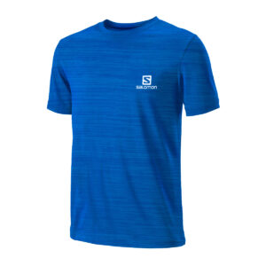 Camiseta Trainning SS Masculina Azul Royal - Salomon