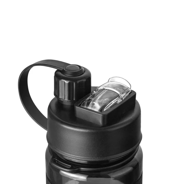 Garrafa Plástica Liquid 1l Preta - Invictus - Imagem 3