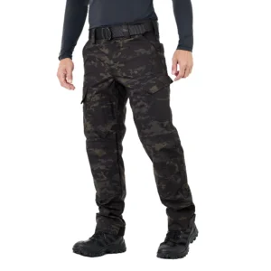 Calça Tática Platoon Rip-Stop Warskin Black - Invictus