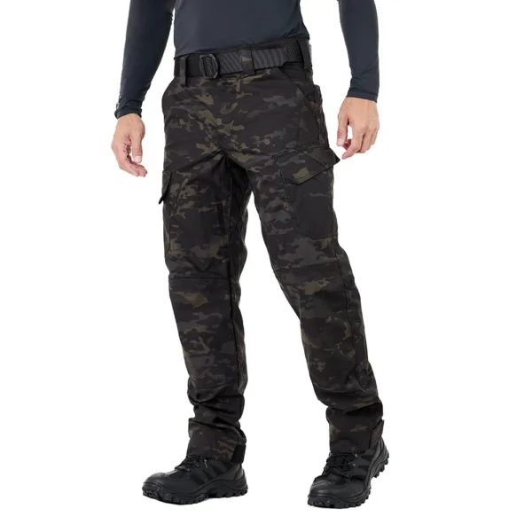 Calça Tática Platoon Rip-Stop Warskin Black - Invictus