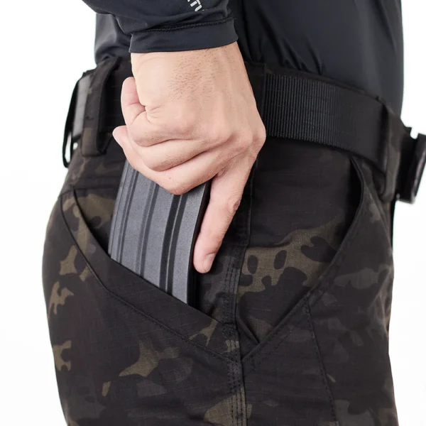 Calça Tática Platoon Rip-Stop Warskin Black - Invictus - Imagem 3