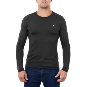 Blusa Segunda Pele Shade Preta - Invictus