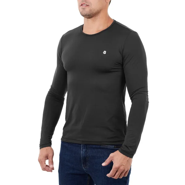 Blusa Segunda Pele Shade Preta - Invictus - Imagem 2