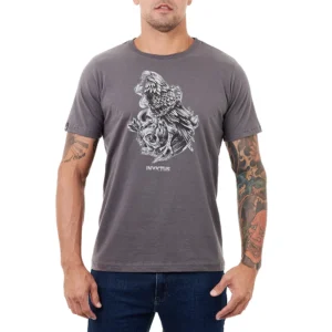 Camiseta Concept Eagle Cinza - Invictus