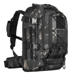 Mochila Duster Camuflado Warskin Black - Invictus