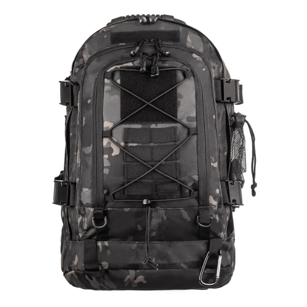 Mochila Duster Camuflado Warskin Black - Invictus - Imagem 2