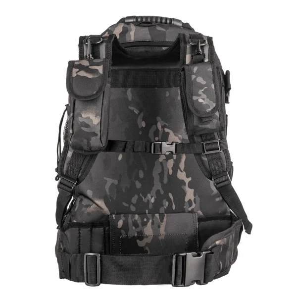 Mochila Duster Camuflado Warskin Black - Invictus - Imagem 3