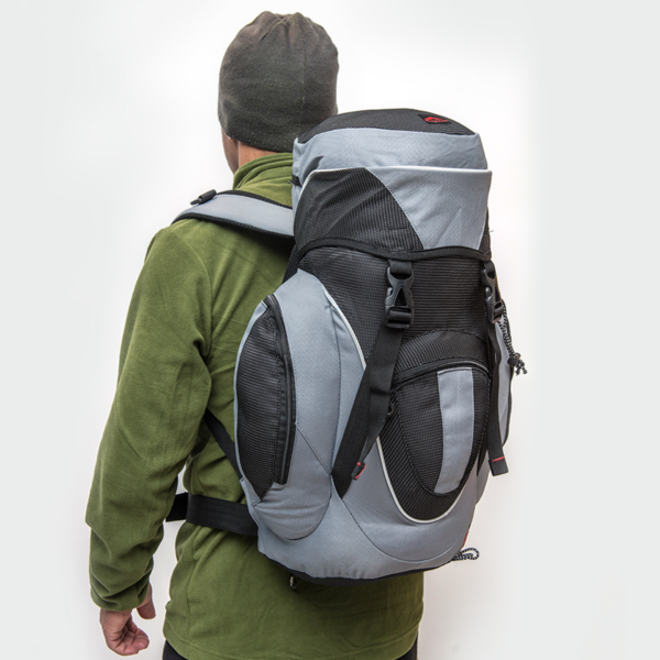 Mochila Nimbus 30L Laranja e Preta - Trilhas e Rumos - Imagem 5