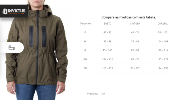 Jaqueta Rain Feminina Verde - Invictus - Image 19