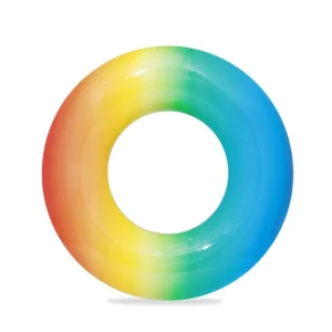 Boia Circular Inflável infantil Arco Íris 91cm - Bestway