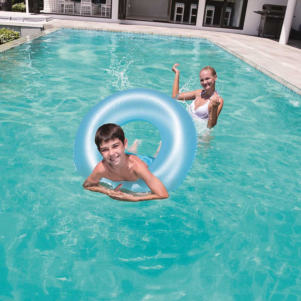 Boia Circular Inflável verde neon 91cm - Bestway - Imagem 2