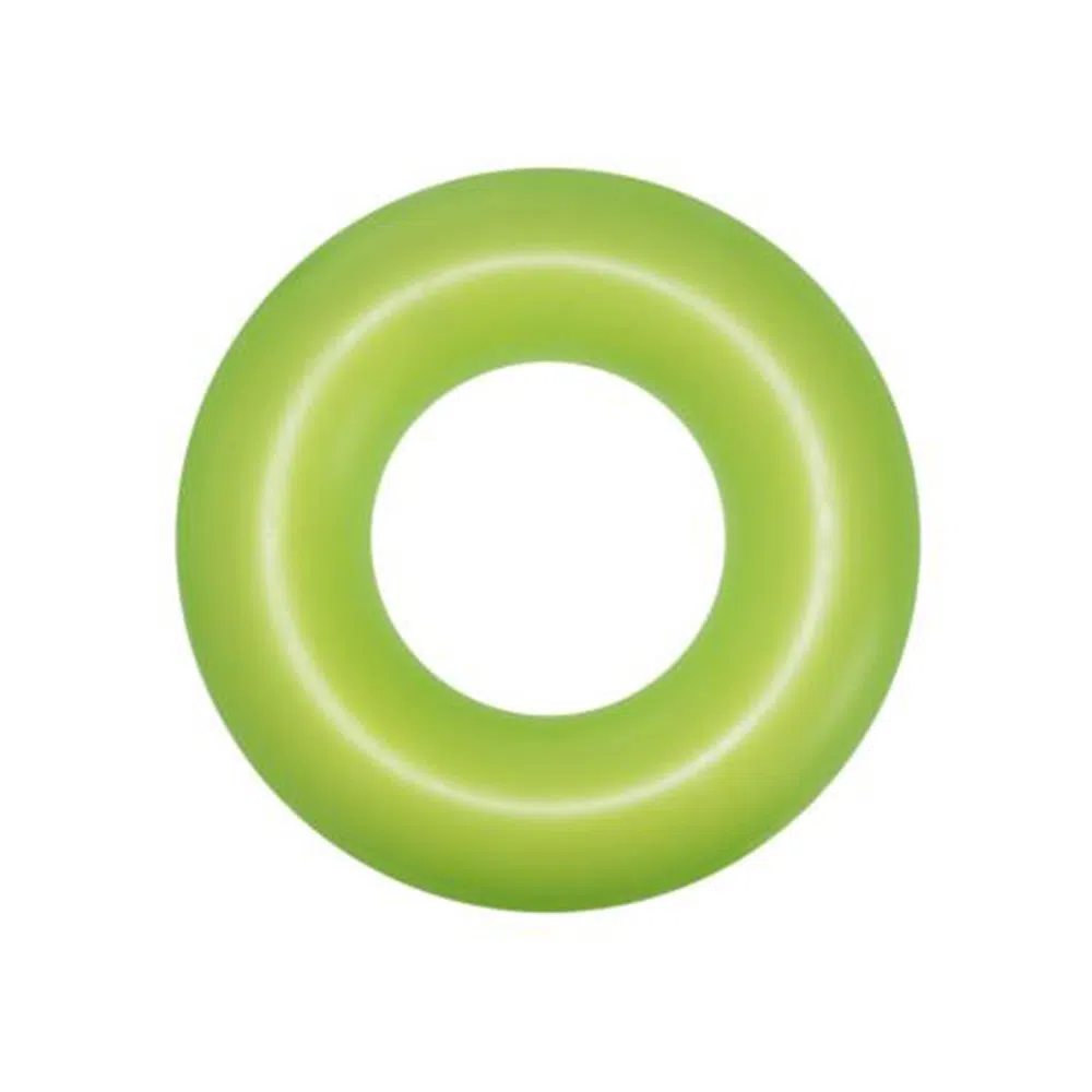 Boia Circular Inflável verde neon 91cm - Bestway
