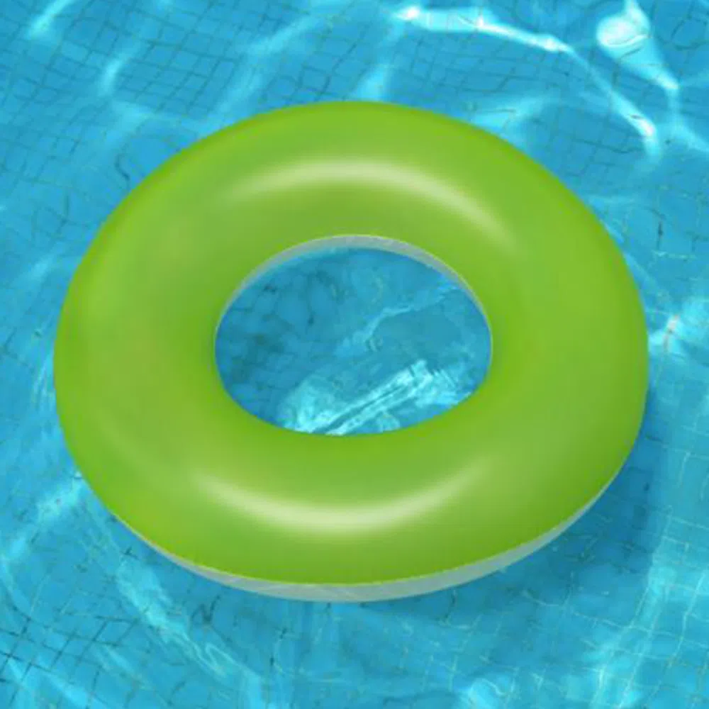 Boia Circular Inflável verde neon 91cm - Bestway - Imagem 4