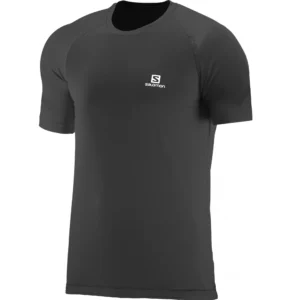Camiseta Thermo SS Masculina Preta - Salomon