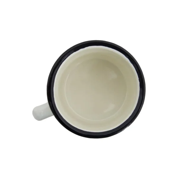 Caneca Esmaltada de Alumínio Branca - Guepardo - Imagem 2