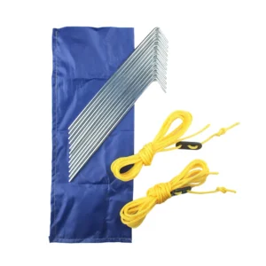 Conjunto de Estacas com Cordinhas Camp Kit - Ntk
